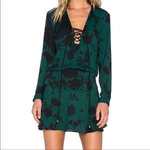 Karina Grimaldi Carole Floral Print Dress